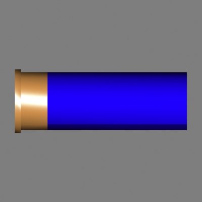 shotgun shell Ver12[ammo][low polygon][blue][max].zip